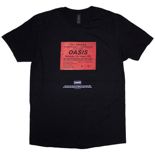 Oasis Unisex T-Shirt: Definitely Maybe Ticket Stub