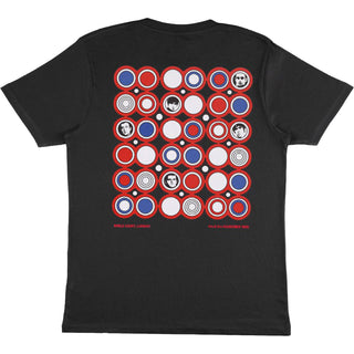 Oasis T-Shirt: Noel & Liam (Black) (Back Print)