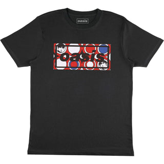 Oasis T-Shirt: Noel & Liam (Black) (Back Print)