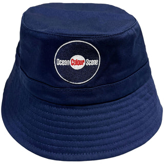 Ocean Colour Scene Bucket Hat: Classic Logo (Navy Blue)