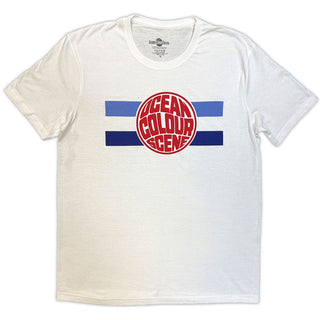 Ocean Colour Scene T-Shirt: Sphere Logo (White)