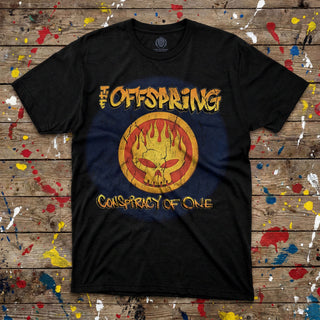 The Offspring Carbon T-Shirt: Conspiracy Of One Tour '00 (Black) (Back Print)