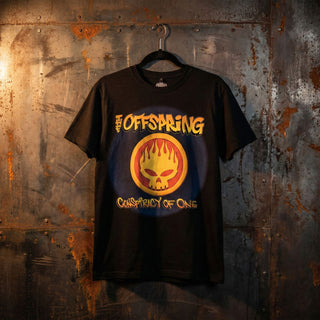 The Offspring Carbon T-Shirt: Conspiracy Of One Tour '00 (Black) (Back Print)