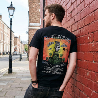 The Offspring Unisex Premium Carbon T-Shirt: Ixnay On The Hombre (Black) (Back Print)
