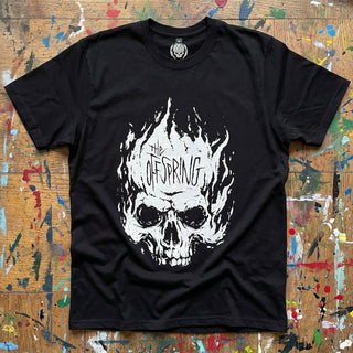 The Offspring Premium Carbon T-Shirt: Skull (Black)
