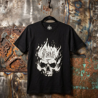 The Offspring Premium Carbon T-Shirt: Skull (Black)