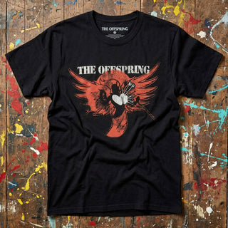 The Offspring Premium Carbon T-Shirt: Rise And Fall (Black) (Back Print)