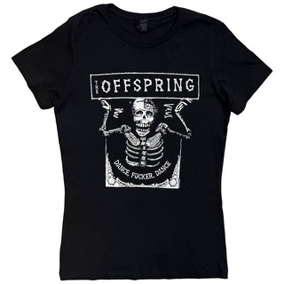 The Offspring Ladies T-Shirt: Dance Fucker Dance (Black)
