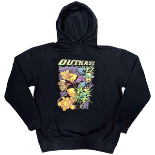 Outkast Unisex Pullover Hoodie: Superheroes