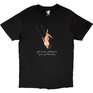 Olivia Rodrigo T-Shirt: Girl So In Love (Black)