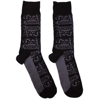 Ozzy Osbourne Unisex Ankle Socks: Logo Repeat