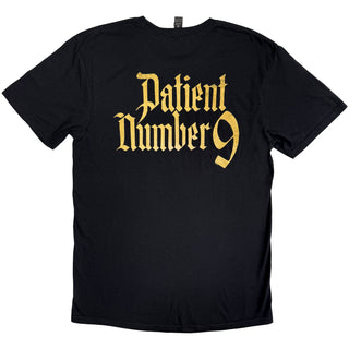 Ozzy Osbourne T-Shirt: Patient No. 9 Gold Logo
