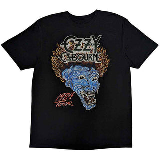 Ozzy Osbourne T-Shirt: Bark At The Moon Tour '84 (Back Print)