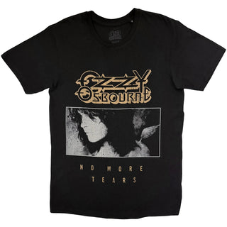 Ozzy Osbourne T-Shirt: No More Tears Tribute (Black) (Back Print)