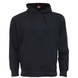 Spiral Side Pocket Pullover Hoodie: Plain (Black) (Blank)