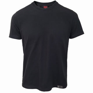 Spiral Organic T-Shirt: Plain (Black) (Blank)