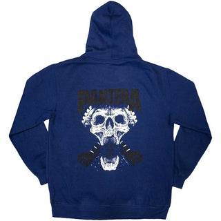 Pantera Pullover Hoodie: Mouth For War B&W (Back Print)