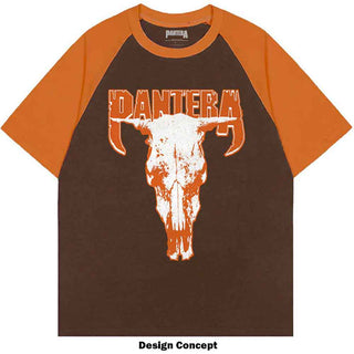 Pantera Raglan T-Shirt: Skull