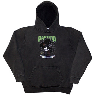 Pantera Unisex Pullover Hoodie: Skeleton Cowboy (Wash Collection)