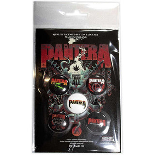 Pantera Button Badge Pack: Stay Away From Me