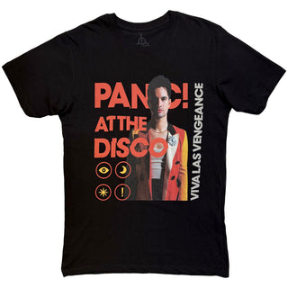 Panic! At The Disco T-Shirt: Viva Photo (Black)