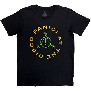 Panic! At The Disco T-Shirt: Triangle Circle (Black)