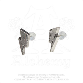 David Bowie Stud Earrings: Flash