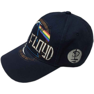 Pink Floyd Baseball Cap: Dark Side of the Moon Album Distressed