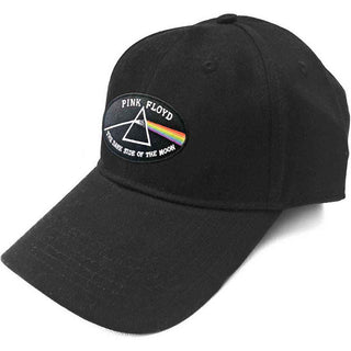 Pink Floyd Baseball Cap: The Dark Side of the Moon Black Border