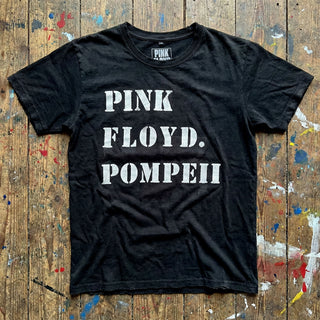 Pink Floyd Carbon T-Shirt: Pompeii Stencil (Black)