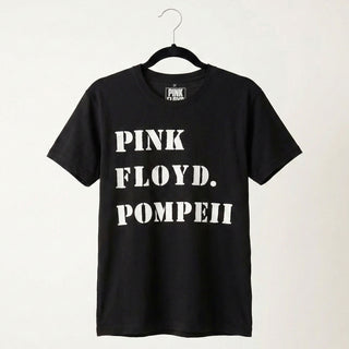 Pink Floyd Carbon T-Shirt: Pompeii Stencil (Black)