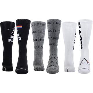 Pink Floyd Sock Gift Box: Logos (Multicolour) (UK Size 6.5 - 11)