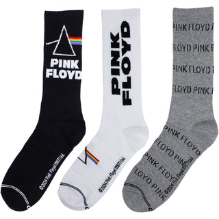 Pink Floyd Sock Gift Box: Logos (Multicolour) (UK Size 6.5 - 11)