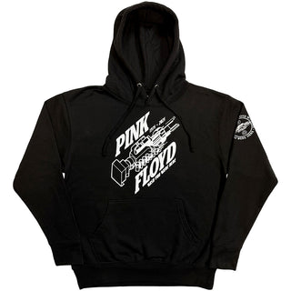Pink Floyd Pullover Hoodie: Robot Hands Wish You Were Here 50 (Black)