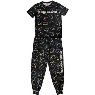 Pink Floyd Unisex Pyjamas: Prism Repeat