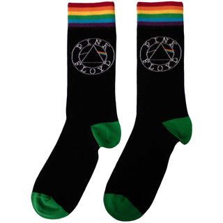 Pink Floyd Ankle Socks: Circle Logo (UK Size 7 - 11)