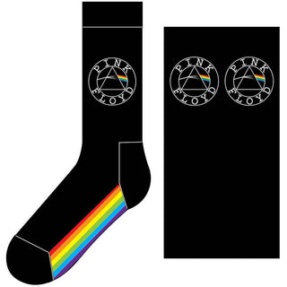 Pink Floyd Ankle Socks: Spectrum Sole