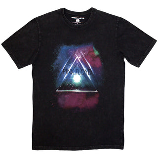 Pink Floyd Unisex Stone Wash T-Shirt: Space Prism