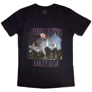 Pink Floyd Unisex T-Shirt: Animals Contsruction