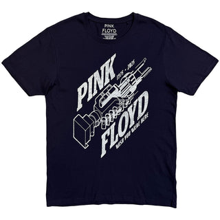 Pink Floyd T-Shirt: Robot Hands (Navy Blue)