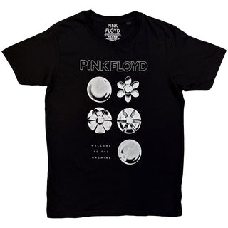 Pink Floyd T-Shirt: Flowers (Black)