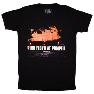 Pink Floyd T-Shirt: Pompeii Orange (Black)