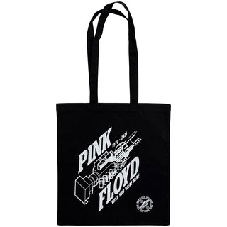 Pink Floyd Cotton Tote Bag: Robot Hands Wish You Were Here 50 (Black)