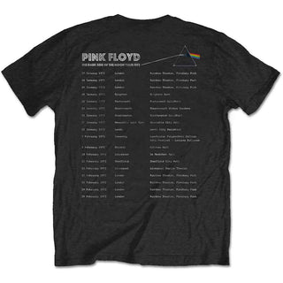 Pink Floyd T-Shirt: Dark Side of the Moon 1972 Tour (Back Print)