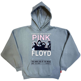 Pink Floyd Ladies Unplugged Pullover Hoodie: DSOTM Munich (Blue)