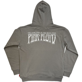 Pink Floyd Unplugged Pullover Hoodie: Carnegie Hall Poster (Grey) (Back Print)