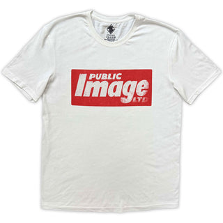 PIL (Public Image Ltd) T-Shirt: News Logo (White)
