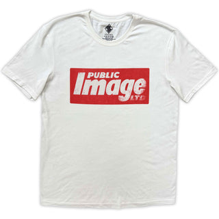 PIL (Public Image Ltd) T-Shirt: News Logo (White)