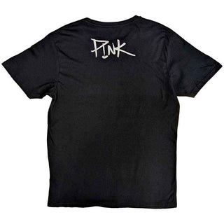 Pink T-Shirt: Wink (Back Print)