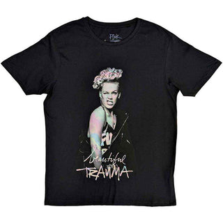 Pink T-Shirt: Wink (Back Print)